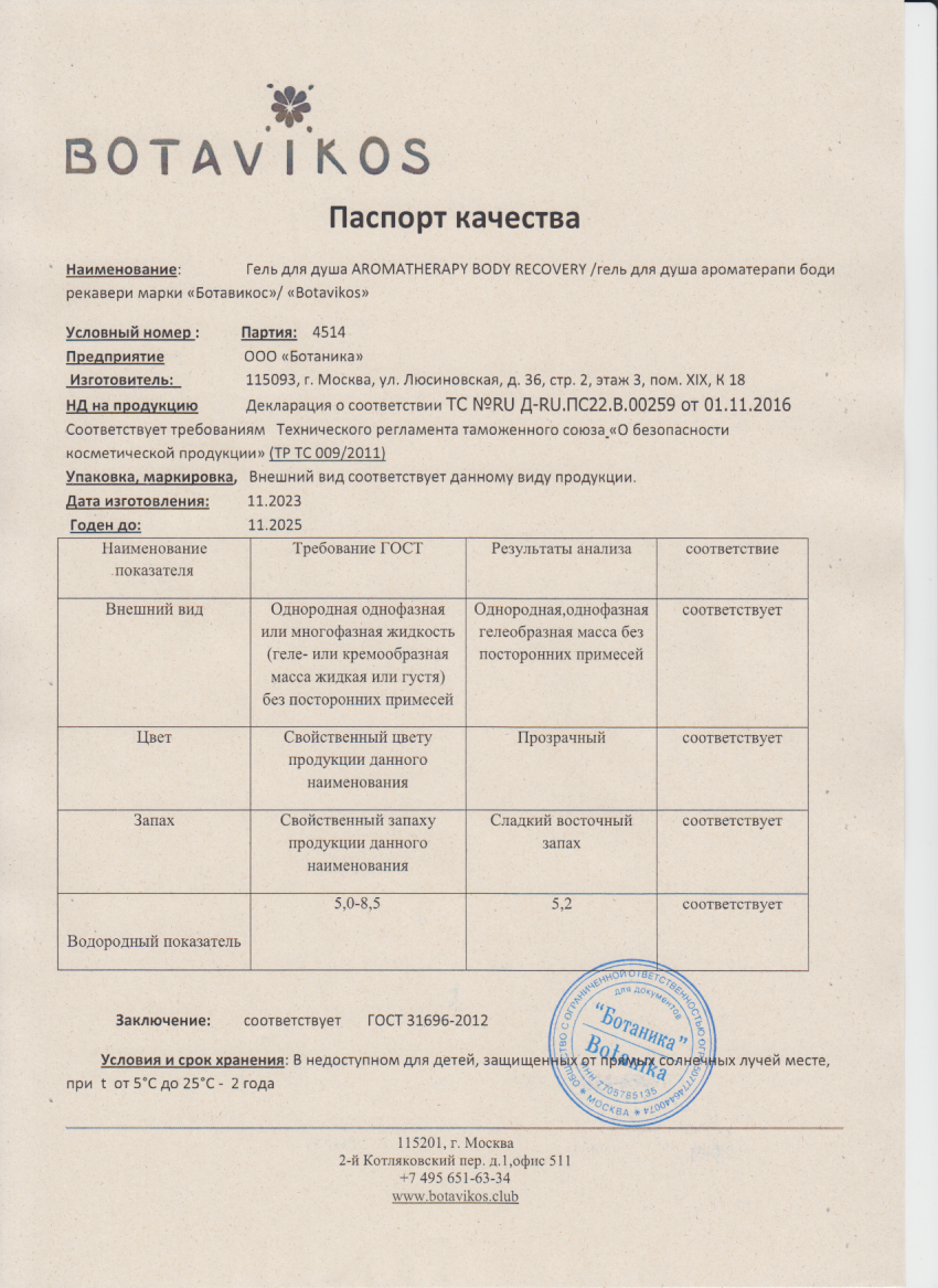 Паспорт №112023